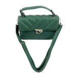 ⁦شنطة يد نسائية جلد اخضر⁩ - الصورة ⁦3⁩
