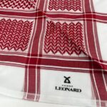 ⁦شماغ ليونارد مودرن احمر LEONARD موديل LV⁩ - الصورة ⁦4⁩