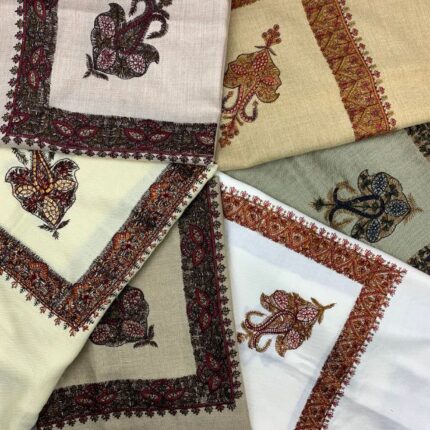 شماغ كشميري شتوي مطرز