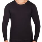 فنيلة دروش كم طويل شتوي أسود