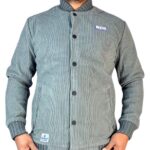 ⁦جاكيت رجالي مخمل رصاصي⁩ - الصورة ⁦2⁩