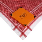 ⁦شماغ فلفيت أحمر كلاسيك 2024 VELVET red⁩ - الصورة ⁦2⁩