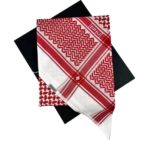 ⁦شماغ هشتاغ احمر⁩ - الصورة ⁦2⁩