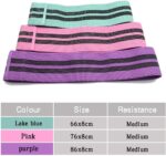 ⁦حزام مقاومة رياضي ساكسفوكس 3قطع⁩ - الصورة ⁦2⁩