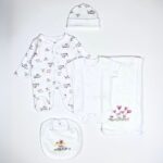 طقم مواليد 5 قطع تايلندي