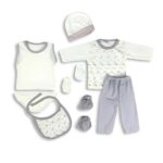 طقم مواليد مصري 8 قطع