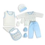 طقم مواليد مصري 8 قطع