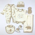 طقم مواليد 9 قطع تايلندي