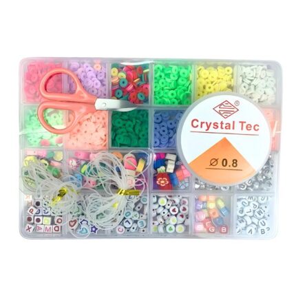 مجموعة خرز لصنع الأساور