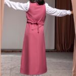 ⁦مريول مدرسي ابتدائي وردي⁩ - الصورة ⁦3⁩