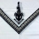 غترة بروجيه شتوي مطرز - 1