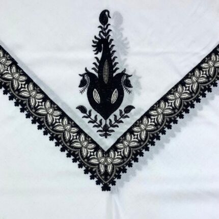 غترة بروجيه شتوي مطرز - 1