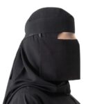 نقاب قصير بمطاط