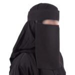 نقاب طويل بمطاط