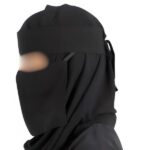 نقاب بمطاط مائل
